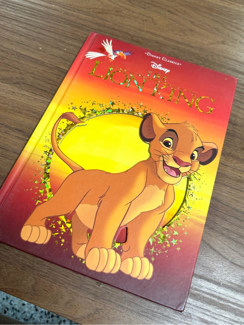 2019 Disney The Lion King Die-Cut Classics Hardcover Book Studio Fun